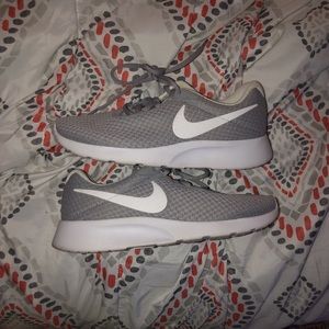 Gray Nikes